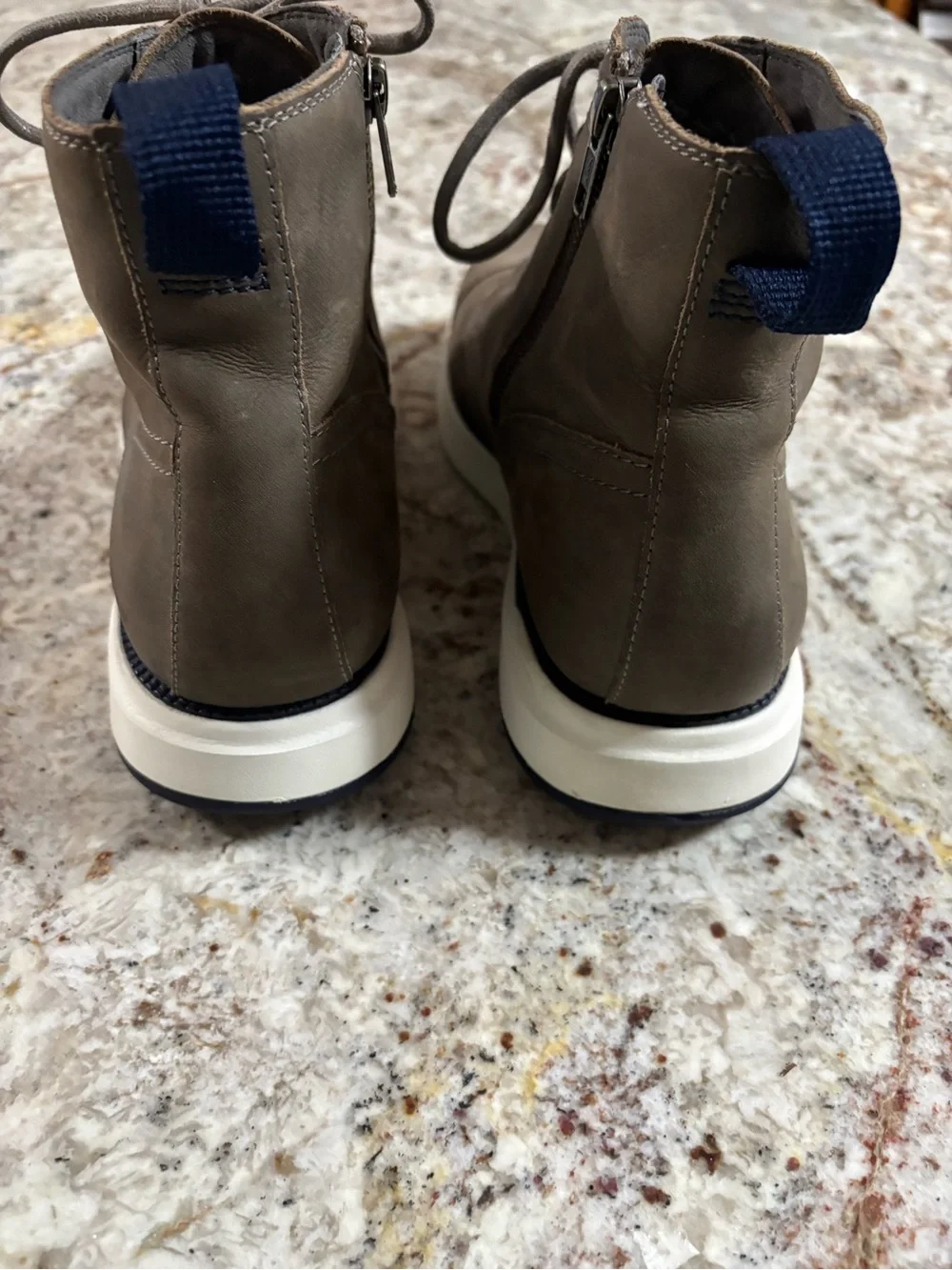 Cole Haan Men's Taupe-Brown Chukka Boots
